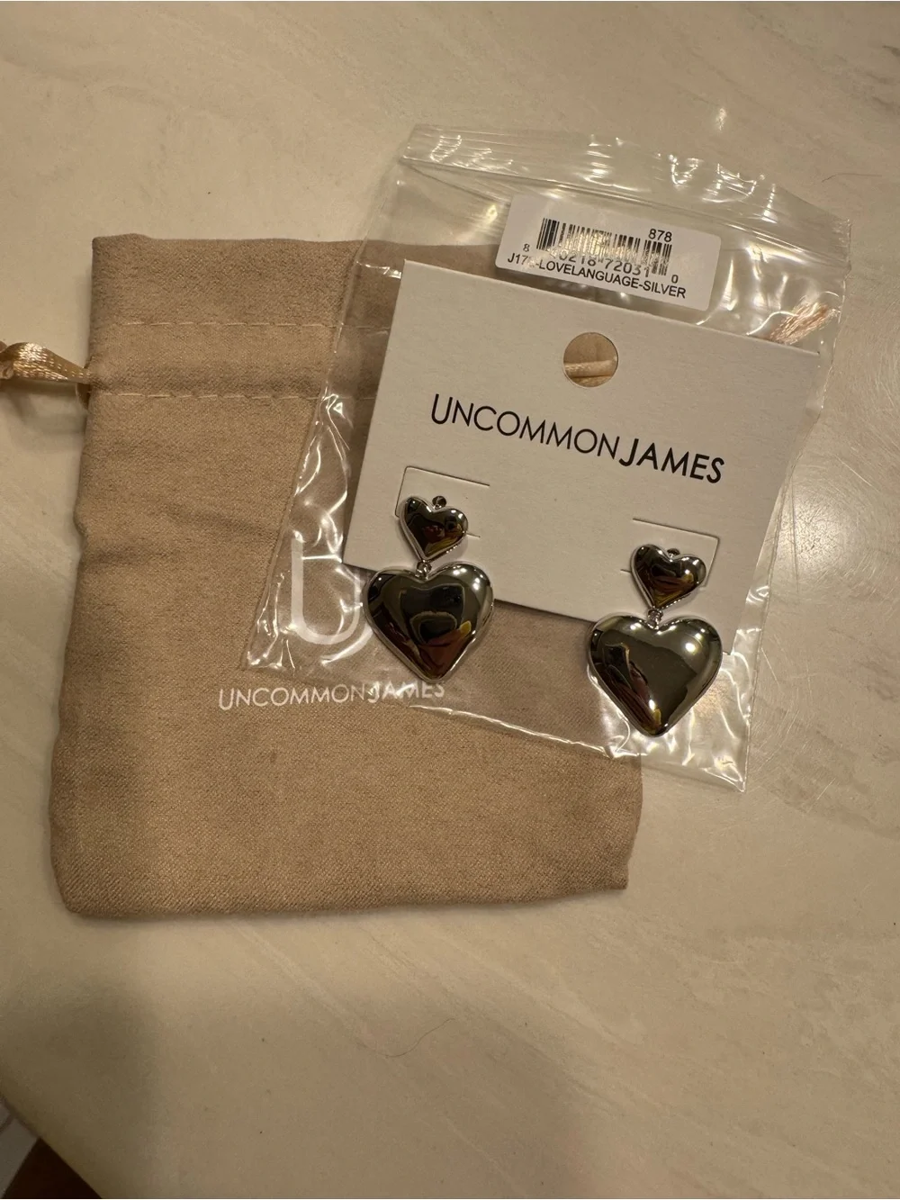 N/A earrings james silver
